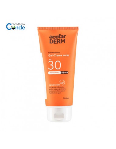 ACOFARDERM SPF 30 GEL CREMA 200 ML