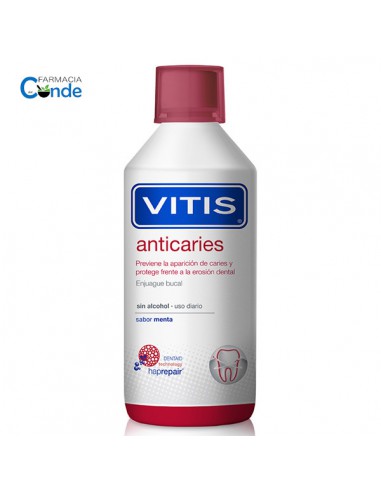 VITIS ANTICARIES COLUTORIO BUCAL  500 ML