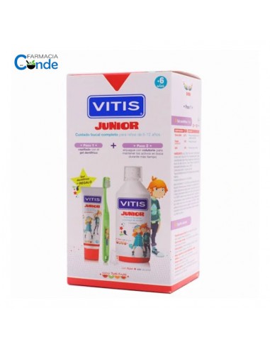 VITIS JUNIOR PACK PROMOPROCIONAL 1 COLUTORIO 50