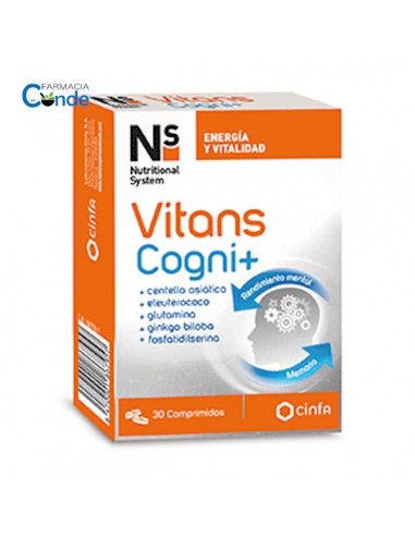 NS VITANS COGNI+ 30 COMPRIMIDOS