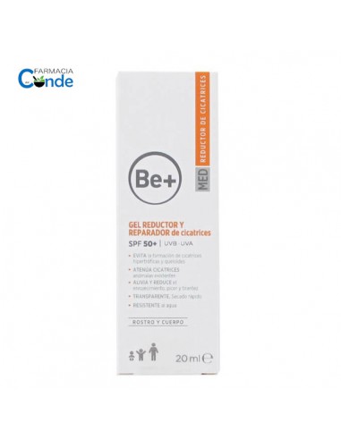 BE+ GEL REDUCTOR Y REPARADOR DE CICATRICES 20 ML