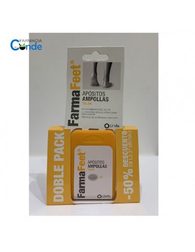 FARMAFEET AMPOLLAS TALON APOSITO ADHESIVO PACK D