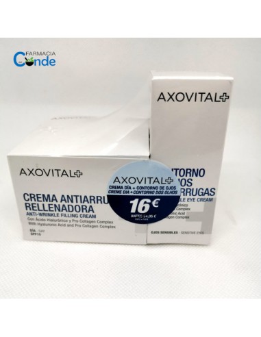 AXOVITAL PROMO ANTIARRUGAS DIA + CONTORNO