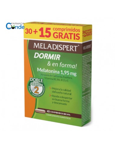 MELADISPERT DORMIR & EN FORMA 30 + 15 COMPRIMIDO