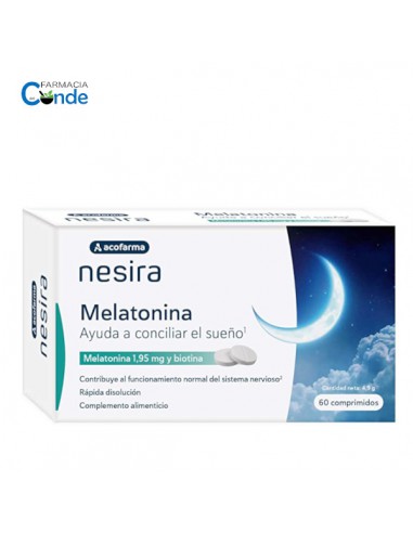 ACOFAR NESIRA MELATONINA 1,95 MG 60 COMPRIMIDOS