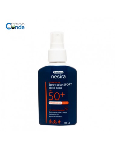 ACOF. NESIRA SPORT SPF 50+ SPRAY TACTO SECO