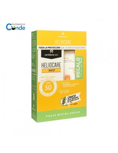 HELIOCARE 360º SPF 50 FLUIDO GEL OIL FREE PROTEC