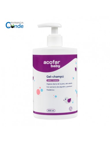 ACOFARBABY GEL CHAMPU 1 ENVASE 500 ML