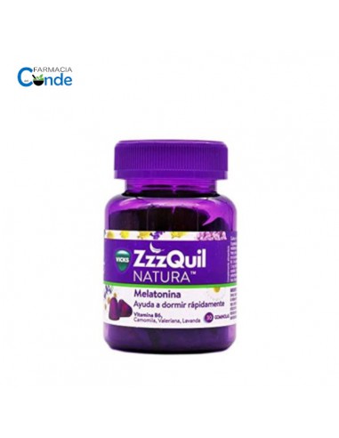 ZZZQUIL NATURA MELATONINA 30 GOMINOLAS