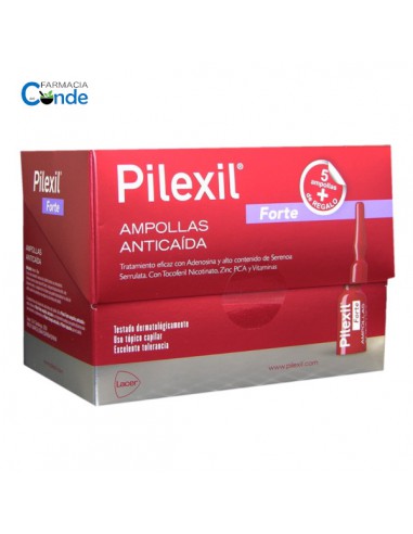 PILEXIL FORTE ANTICAIDA AMPOLLAS  5 ML 15 AMPOLL