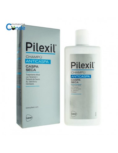 PILEXIL CHAMPU CASPA SECA  300 ML