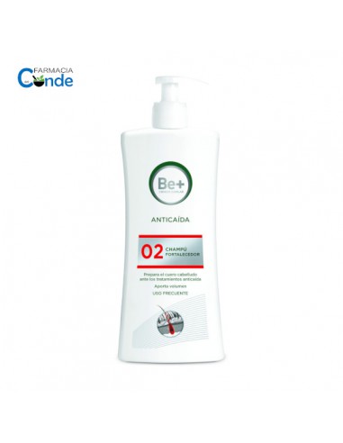 BE+ CHAMPU FORTALECEDOR ANTICAIDA 500 ML