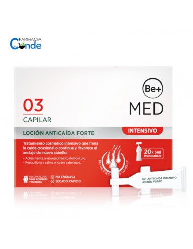 BE+ ANTICAIDA LOCION FORTE  20 X 5 ML