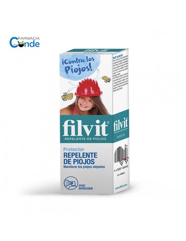 FILVIT PROTECTOR REPELENTE DE PIOJOS 1 ENVASE 12