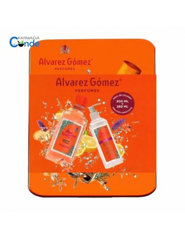 AG LATA NARANJA (AGUA DE COLONIA + EMULSION HIDR