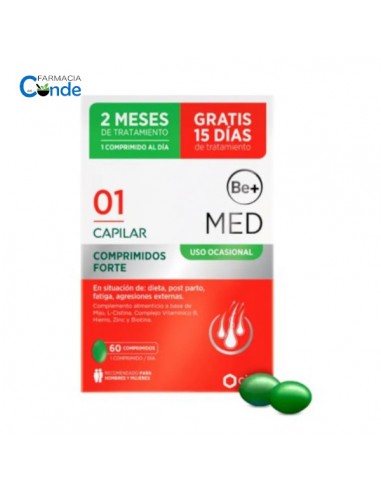 BE+ MED CAPILAR USO OCASIONAL FORTE 60 COMPRIMID